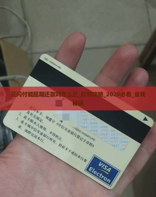 云闪付能延期还款吗怎么还