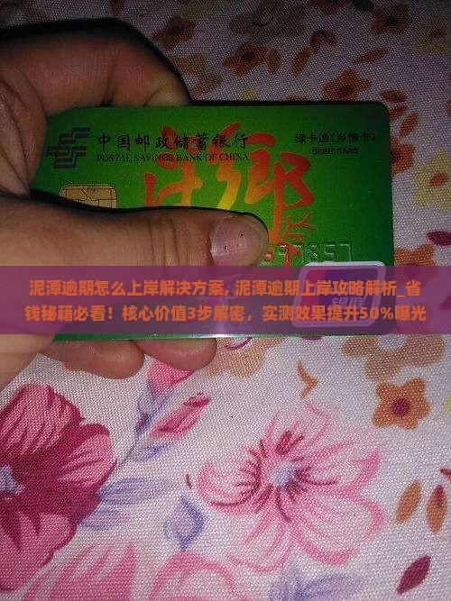 泥潭逾期怎么上岸解决方案