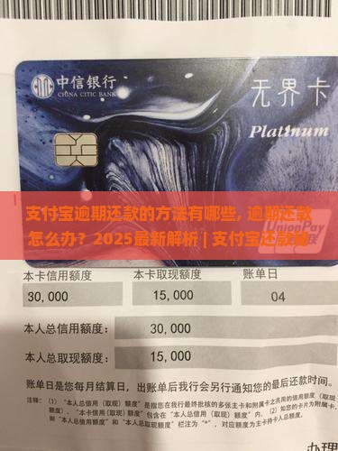 支付宝逾期还款的方法有哪些