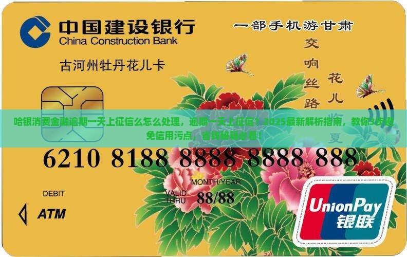 哈银消费金融逾期一天上征信么怎么处理