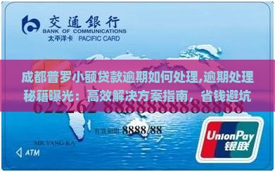 成都普罗小额贷款逾期如何处理