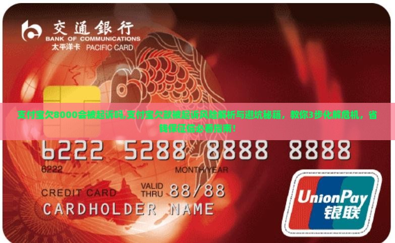 支付宝欠8000会被起诉吗