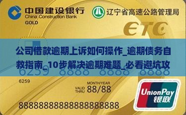 公司借款逾期上诉如何操作