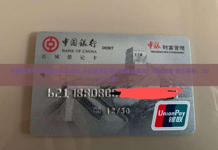 中邮消费可以延期还款吗现在