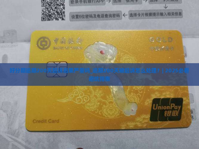 好分期逾期200天起诉后果严重吗