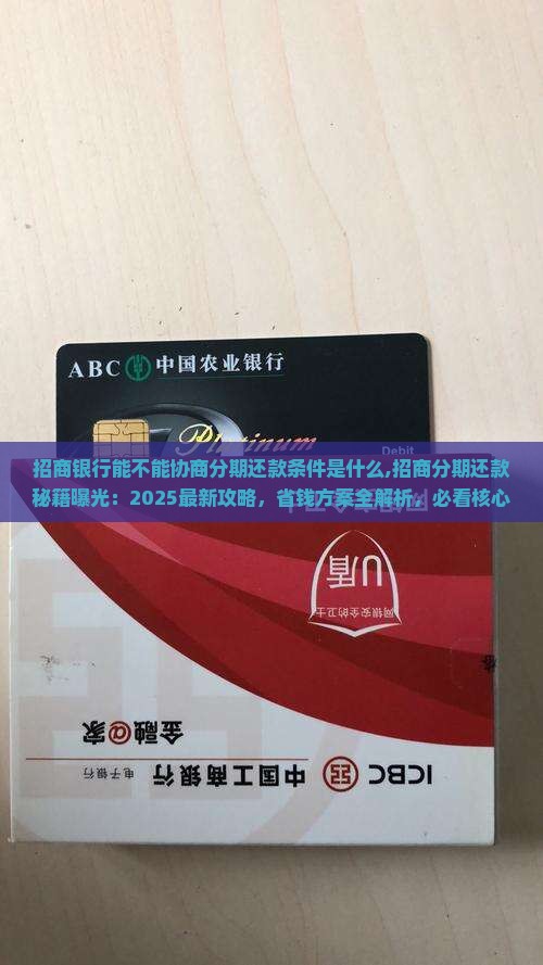 招商银行能不能协商分期还款条件是什么