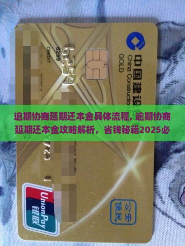 白条逾期协商延期还本金具体流程