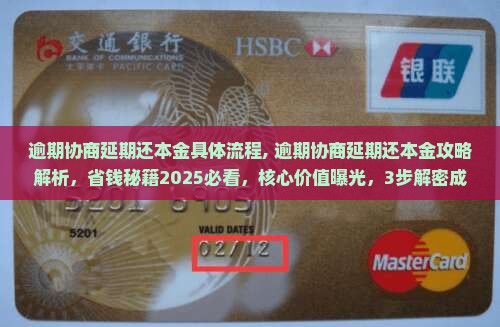 白条逾期协商延期还本金具体流程