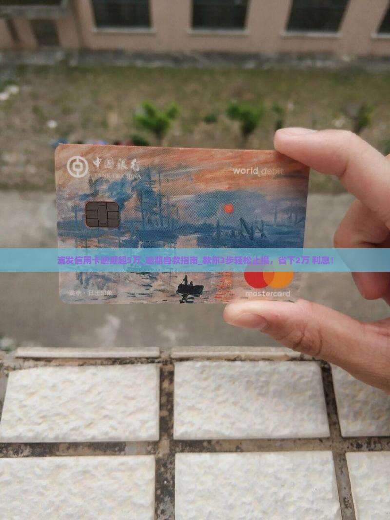 浦发信用卡逾期超5万
