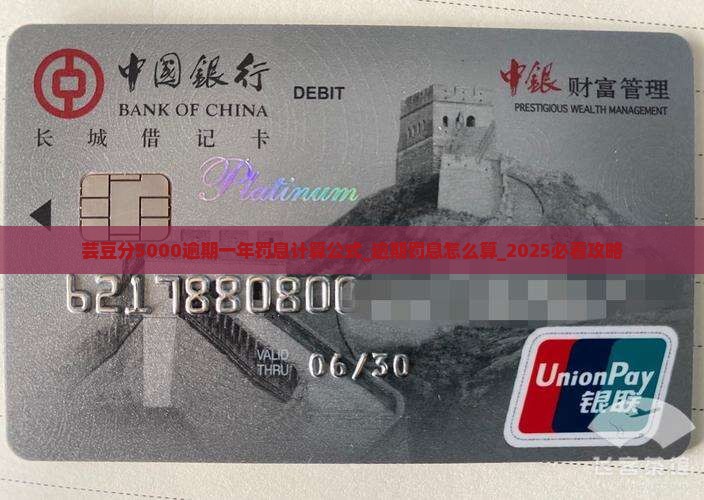 芸豆分5000逾期一年罚息计算公式