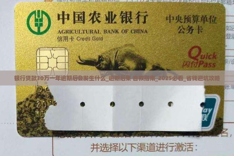 银行贷款30万一年逾期后会发生什么