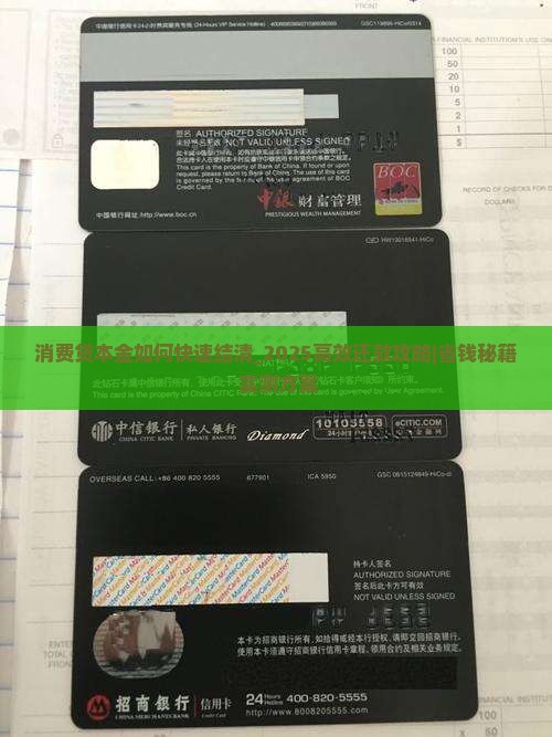 消费贷本金如何快速结清