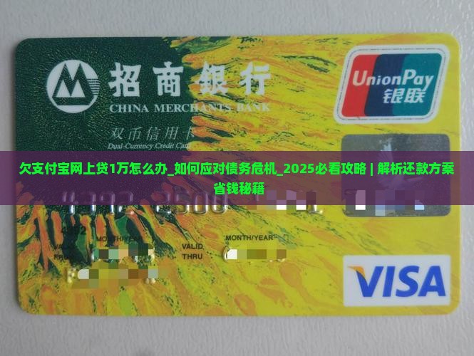 欠支付宝网上贷1万怎么办