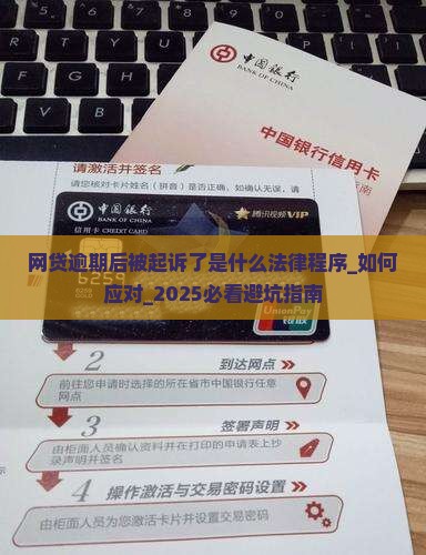 网贷逾期后被起诉了是什么法律程序