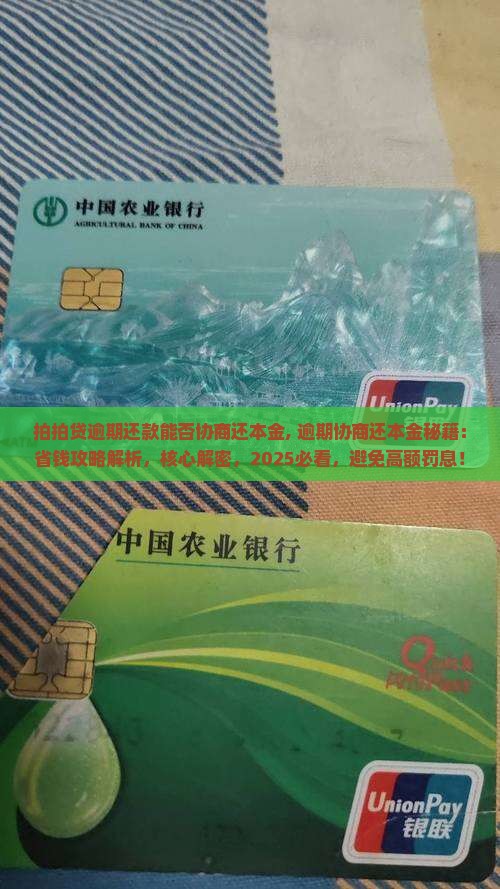 拍拍贷逾期还款能否协商还本金