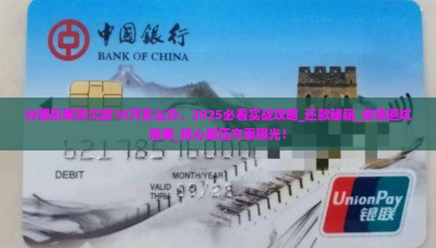 分期乐网贷欠款10万怎么办