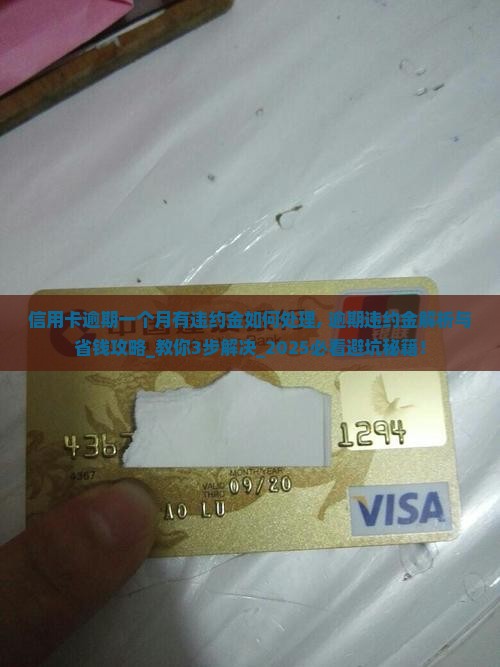 信用卡逾期一个月有违约金如何处理