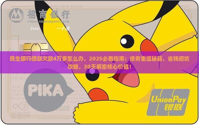民生银行借款欠款4万多怎么办