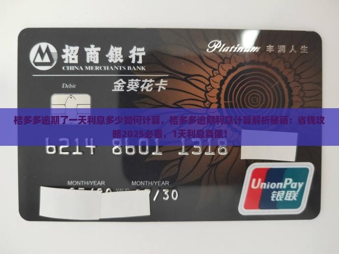 桔多多逾期了一天利息多少如何计算
