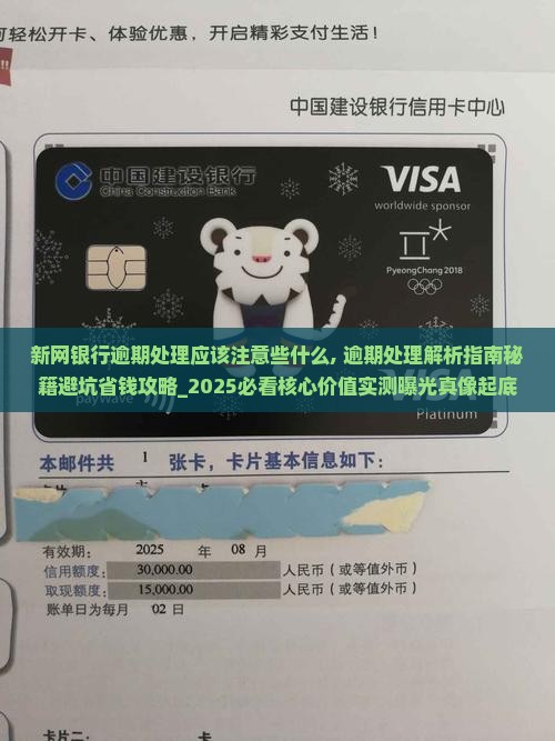 新网银行逾期处理应该注意些什么