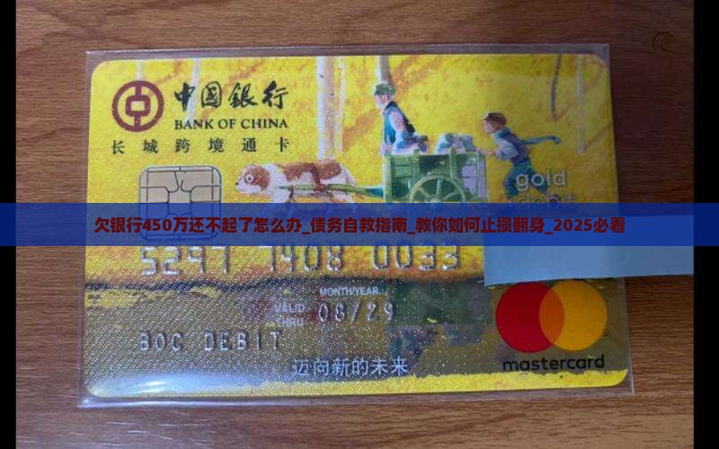 欠银行450万还不起了怎么办
