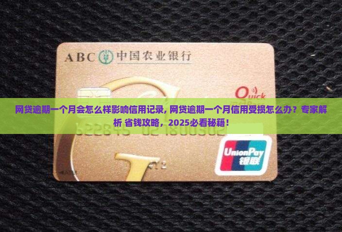 网贷逾期一个月会怎么样影响信用记录