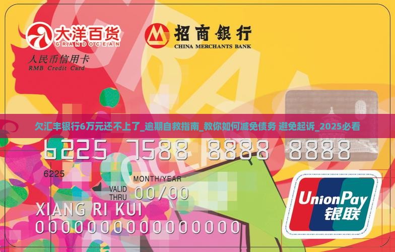 欠汇丰银行6万元还不上了