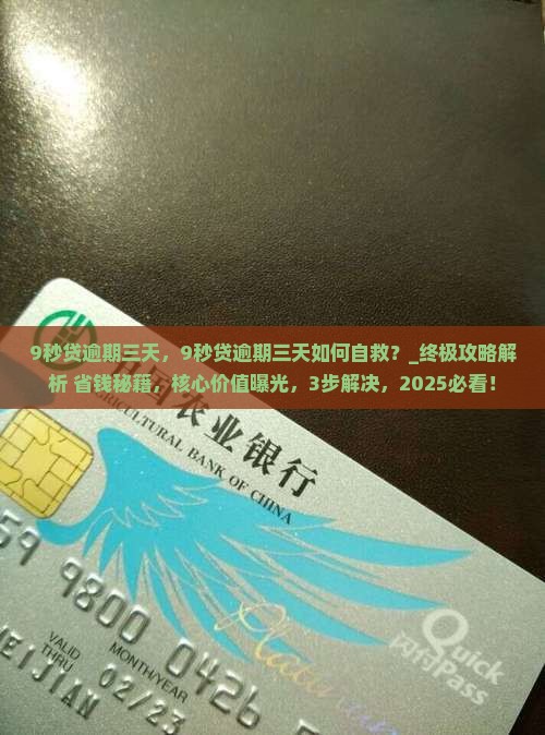 9秒贷逾期三天 9秒贷逾期三天