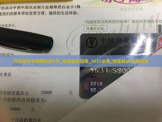 兴业信用卡逾期还款6天怎么办 兴业信用卡逾期还款6天怎么办