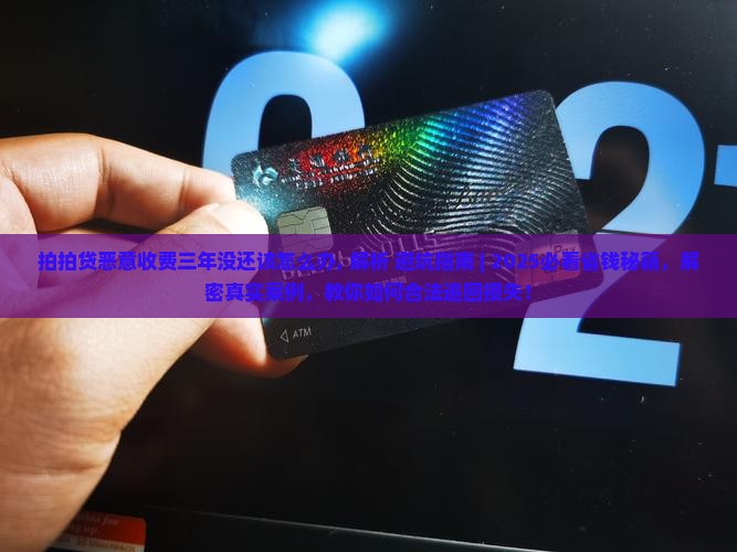 拍拍贷恶意收费三年没还该怎么办 拍拍贷恶意收费三年没还该怎么办
