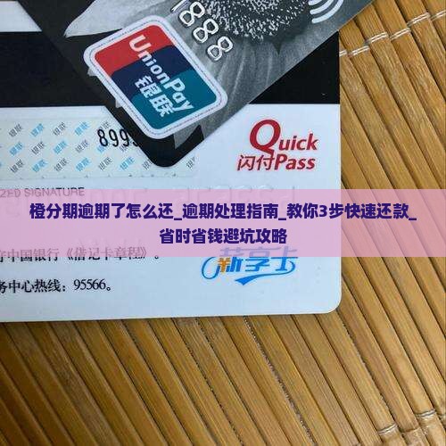 橙分期逾期了怎么还