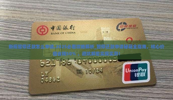 中央新规暂停还款怎么申请 中央新规暂停还款怎么申请