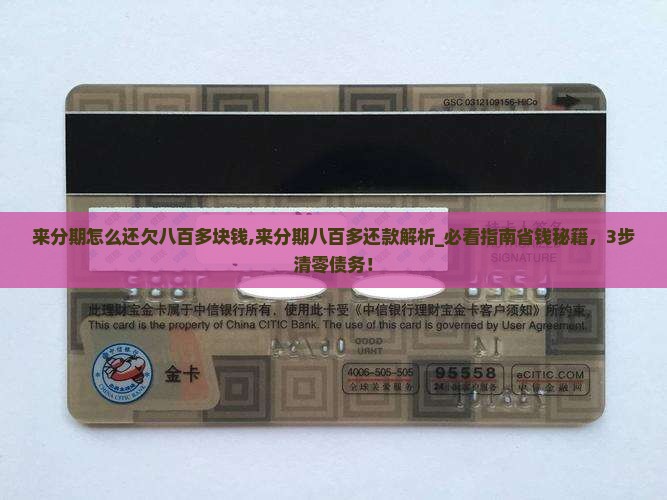 来分期怎么还欠八百多块钱