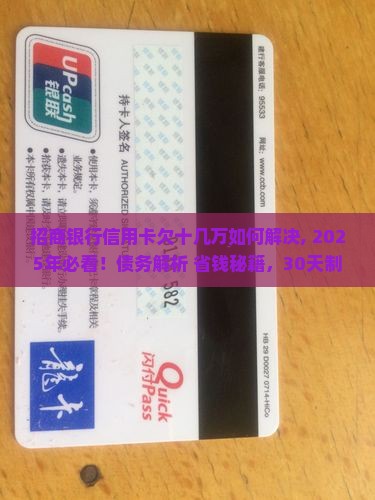 招商银行信用卡欠十几万如何解决