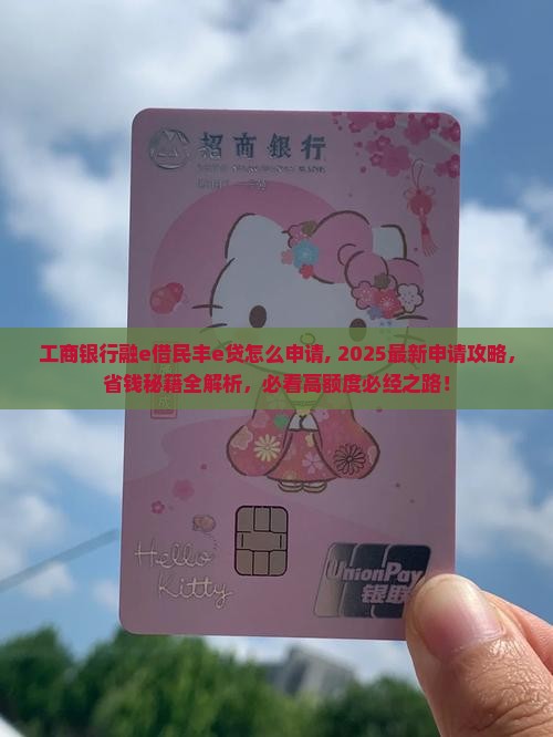 工商银行融e借民丰e贷怎么申请