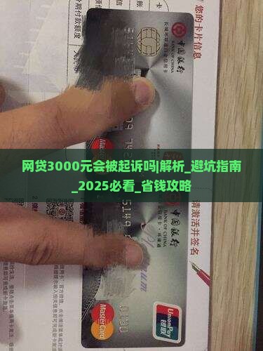 网贷3000元会被起诉吗怎么办