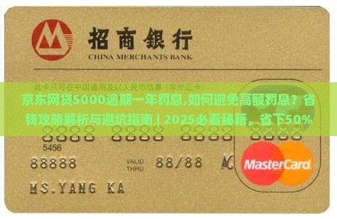 京东网贷5000逾期一年罚息