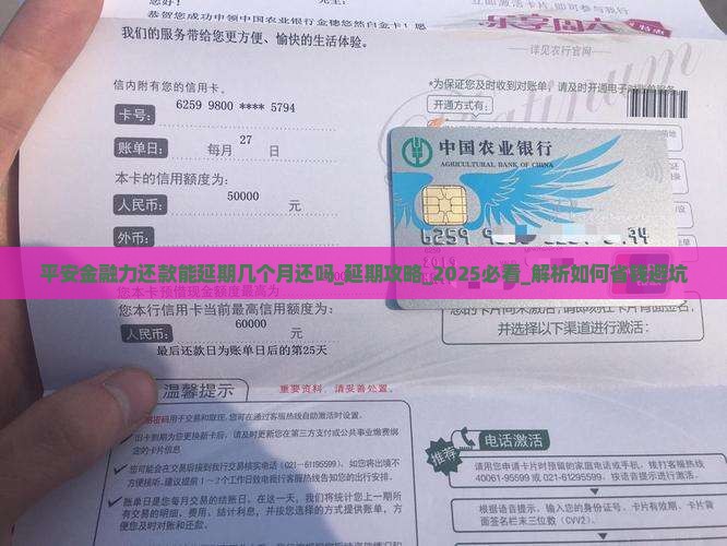 平安金融无能力还款能延期几个月还吗