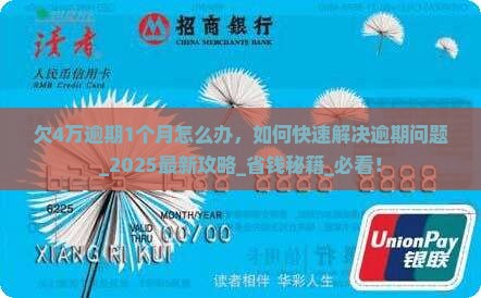 微粒贷欠4万逾期1个月怎么办 微粒贷欠4万逾期1个月怎么办