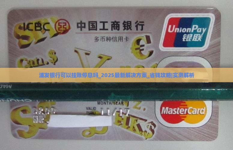 浦发银行可以挂账停息吗
