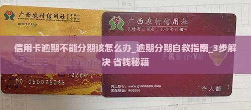 信用卡逾期不能办理分期该怎么办 信用卡逾期不能办理分期该怎么办