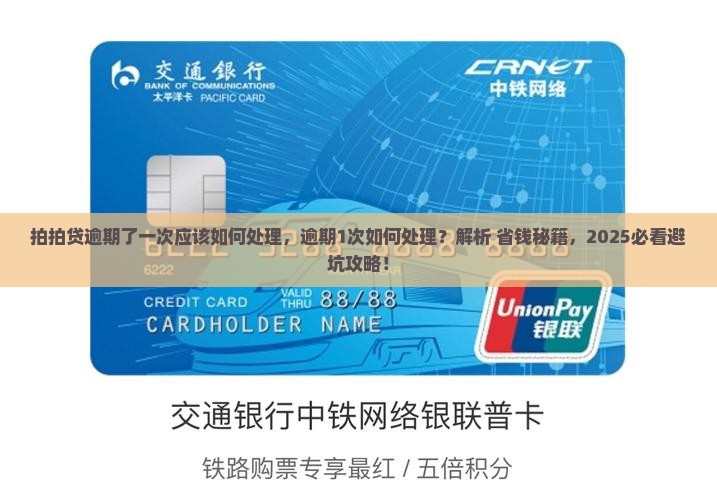 拍拍贷逾期了一次应该如何处理