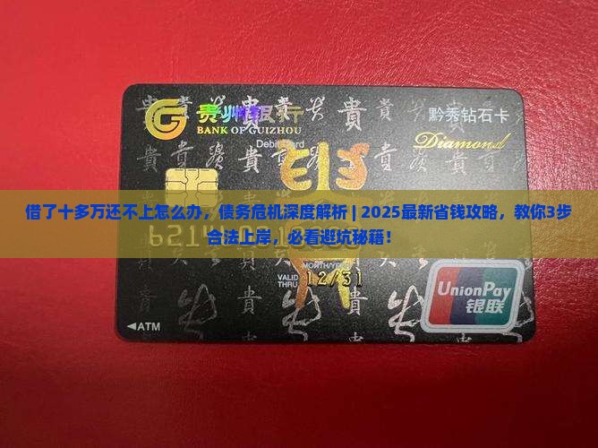 借了十多万还不上怎么办