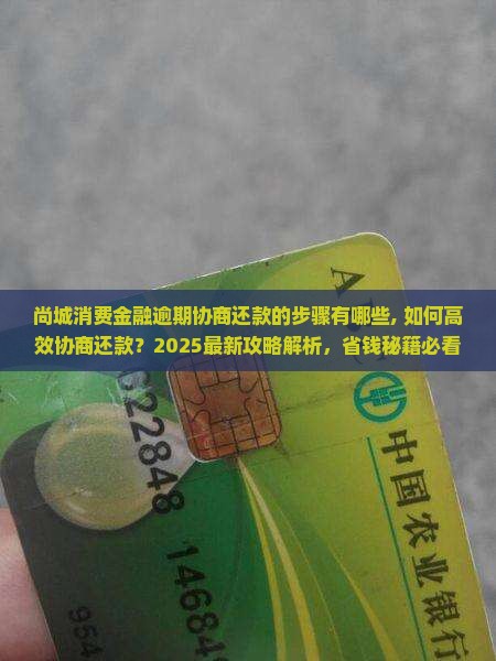 尚城消费金融逾期协商还款的步骤有哪些