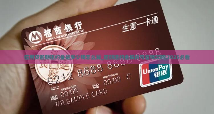 信用贷逾期违约金是多少钱怎么算
