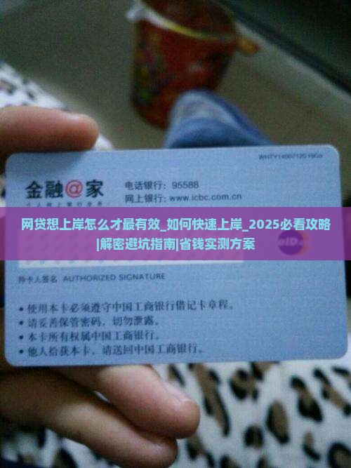 网贷想上岸怎么办理才最有效