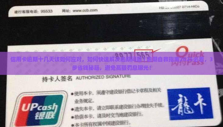 信用卡逾期十几天该如何应对
