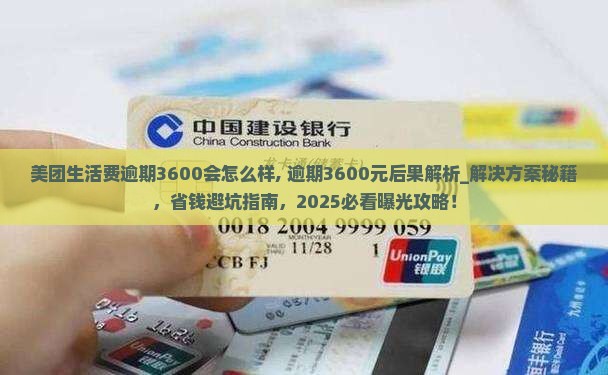 美团生活费逾期3600会怎么样