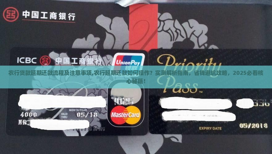 农行贷款延期还款流程及注意事项