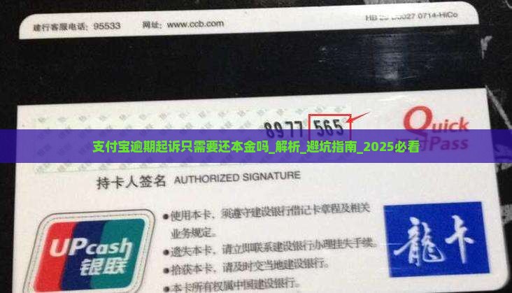 支付宝逾期起诉只需要还本金吗需要如何处理